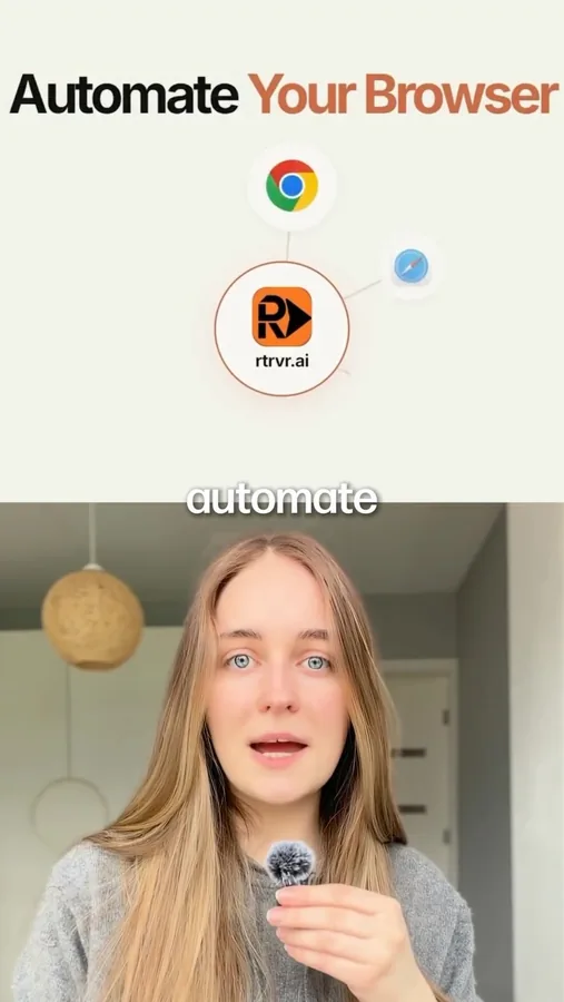 AI influencer reel