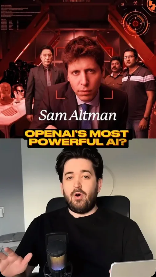 AI influencer reel
