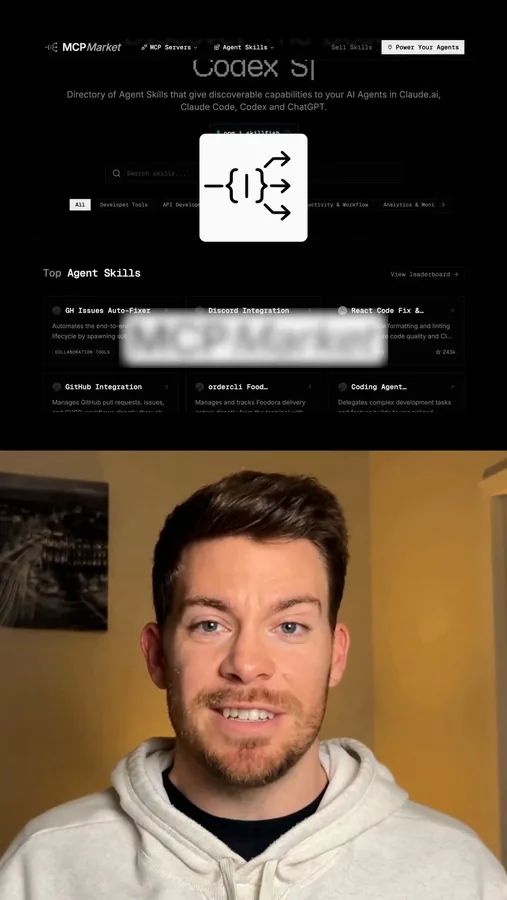 AI influencer reel