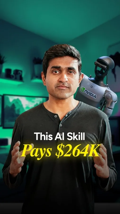AI influencer reel