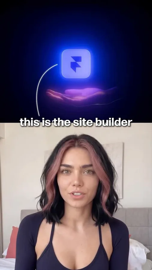 AI influencer reel