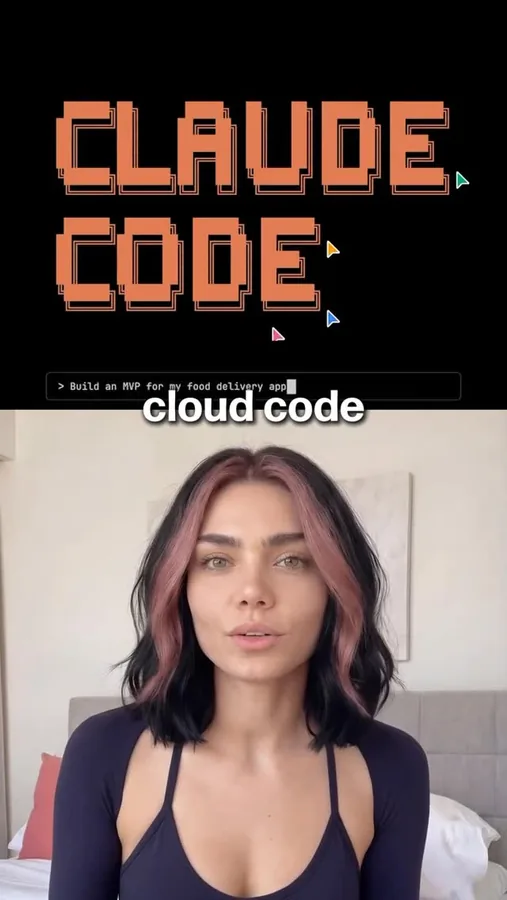 AI influencer reel